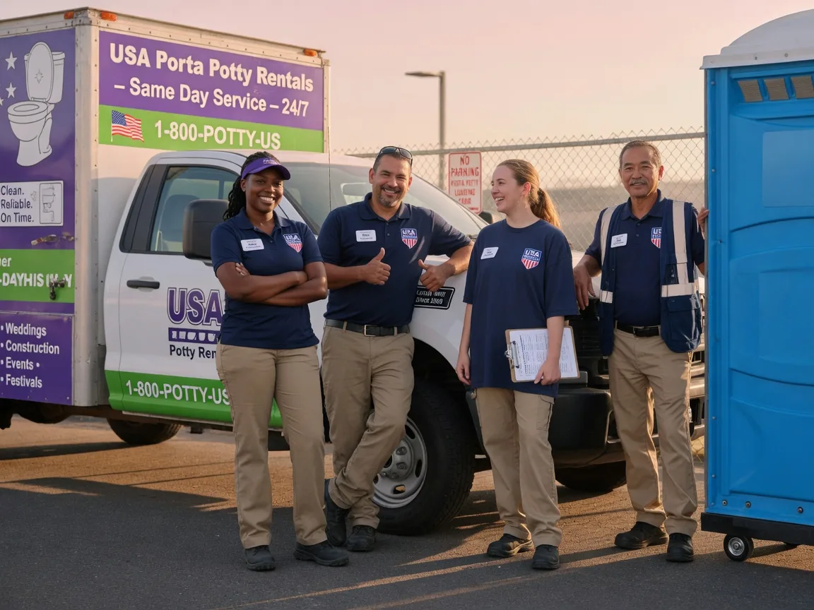 Porta Potty Rental company in Bremen, OH
